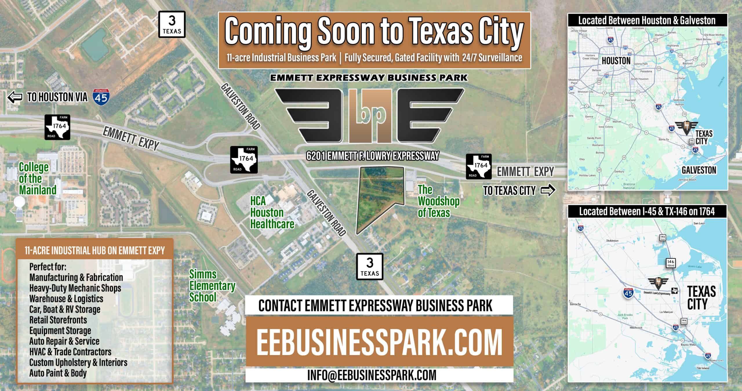 Emmett Expressway Business Park Site Map